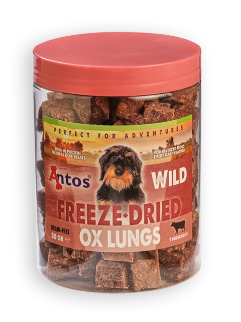 WILD Gefriergetrocknete Ochsenlungen 80 gr